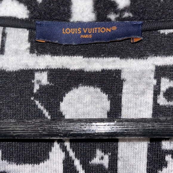 Louis Vuitton LV Comics Wool Jacket – Black & White – XXL - Picture 3 of 9